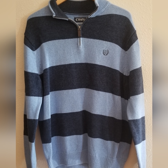 Chaps mens 1/4 zip sweater size large - Picture 5 of 5